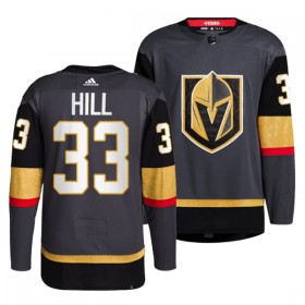 Vegas Golden Knights Trikot Adin Hill 33 Adidas Schwarz Ausweich Authentic - Herren